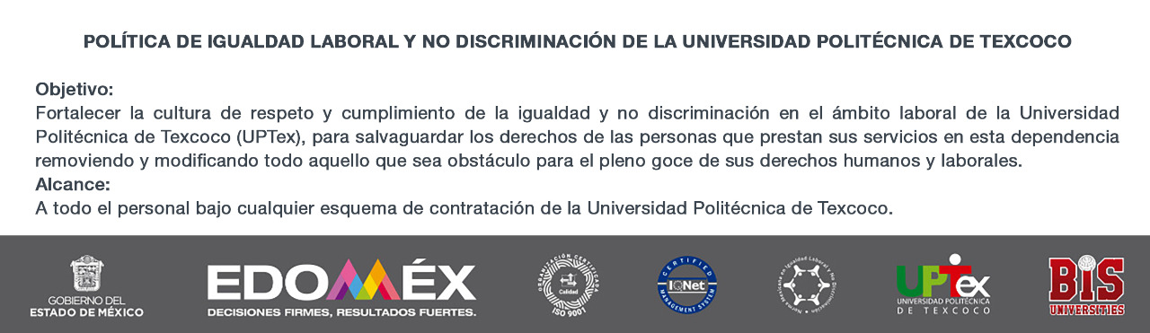 Política de Igualdad Laboral y no Discriminación de la escuela politécnica de Texcoco